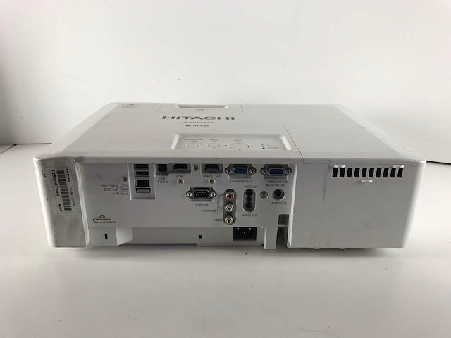 Hitachi - (cp-eu4501wn) 4500 lumens lcd projector (220 hrs - lamp hours) - afbeelding 5 van  6