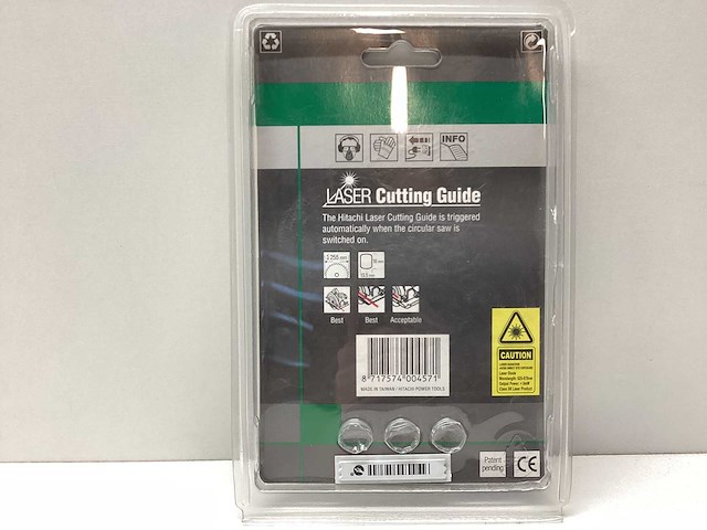Hitachi - cutting guide - laser (3x) - afbeelding 2 van  3