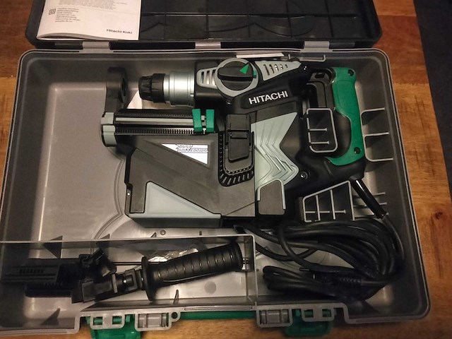 Hitachi - dh28pd - boor-hakhamer in koffer. - afbeelding 1 van  3