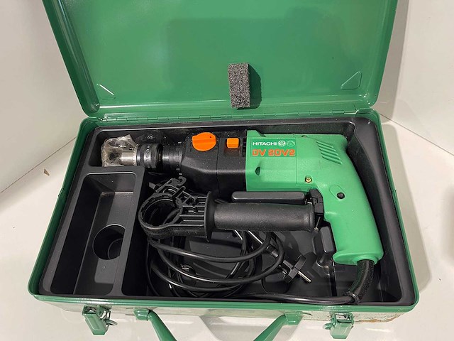 Hitachi - dv 20v2 - elektrische klopboormachine - afbeelding 2 van  3