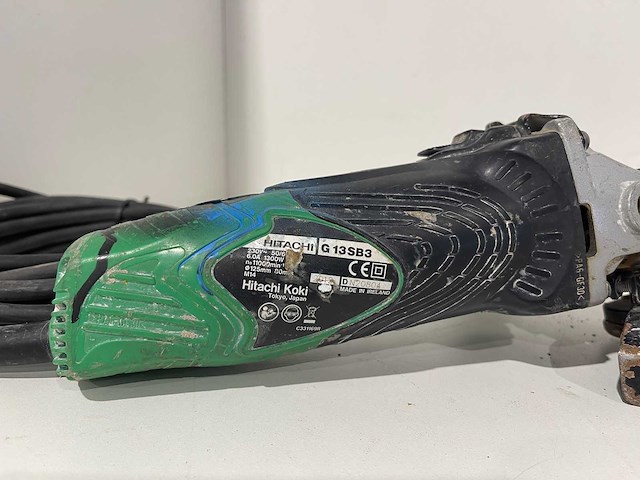 Hitachi - g 13sb3 - elektrische haakse slijper - afbeelding 2 van  2
