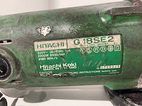 Hitachi - g 18se2 - elektrische haakse slijper - afbeelding 2 van  2
