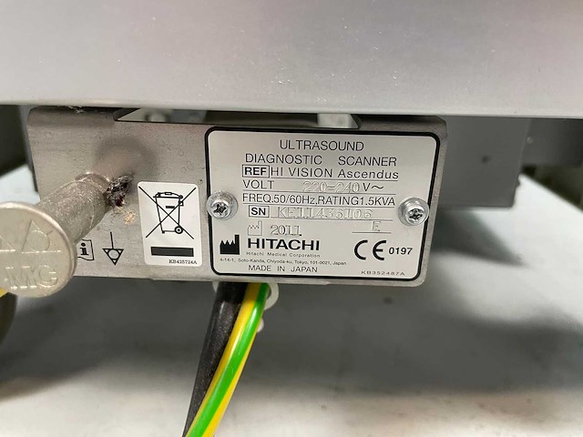 Hitachi - hi vision ascendus - echoapparaat - 2011 - afbeelding 2 van  11