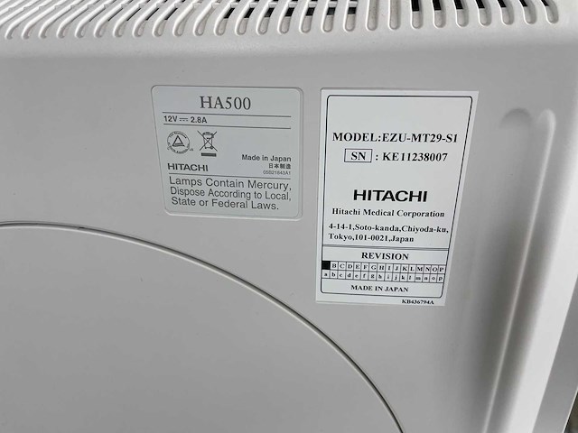 Hitachi - hi vision avius - echoapparaat - 2009 - afbeelding 8 van  10