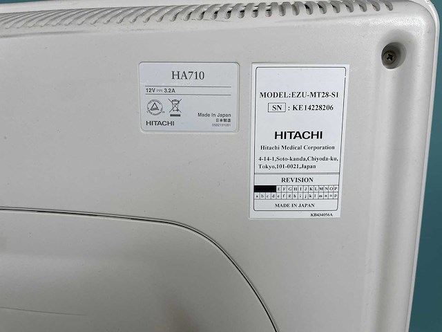 Hitachi - hi vision preirus - echoapparaat - 2011 - afbeelding 10 van  10