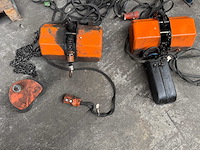 Hitachi - kettingtakel 1 ton (2x) - afbeelding 1 van  6