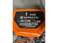 Hitachi - kettingtakel 1 ton (2x) - afbeelding 2 van  6