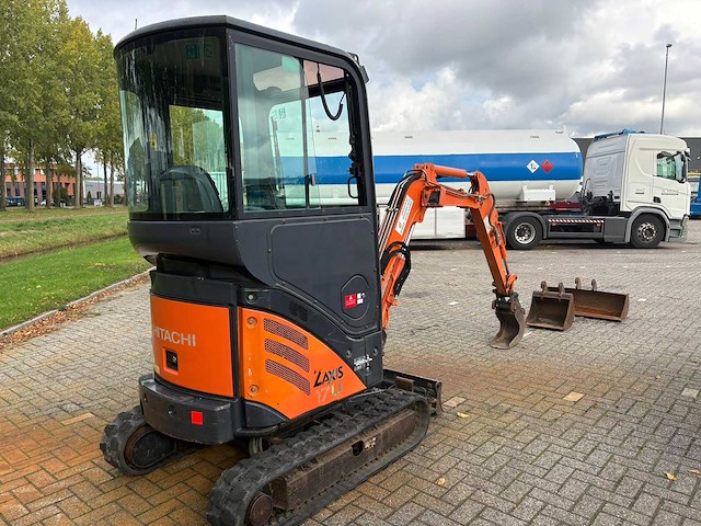 Hitachi - zx17u-2 - minigraafmachine incl. aanhanger - afbeelding 18 van  19