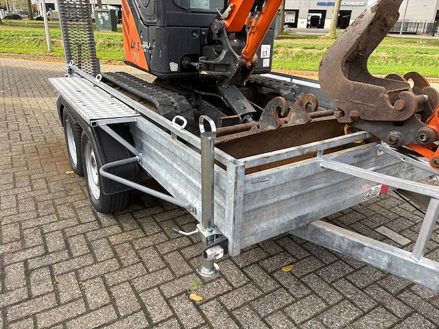 Hitachi - zx17u-2 - minigraafmachine incl. aanhanger - afbeelding 10 van  19