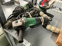 Hitachi 110 v haakse slijpmachine (3x) - afbeelding 1 van  2