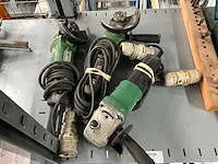 Hitachi 110 v haakse slijpmachine (3x) - afbeelding 2 van  2