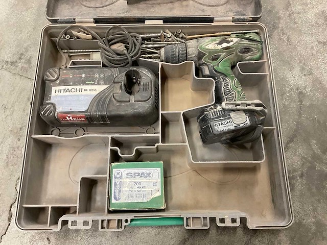 Hitachi 14v accuboormachine - afbeelding 1 van  2