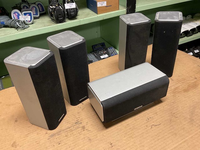 Hitachi 20w 8ohm surround speaker system - afbeelding 1 van  4