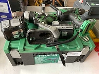 Hitachi accu- boormachine (2x)