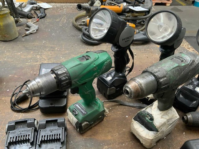 Hitachi accu gereedschap (7x) - afbeelding 3 van  5