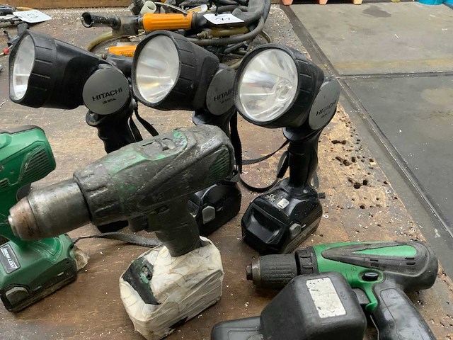 Hitachi accu gereedschap (7x) - afbeelding 4 van  5