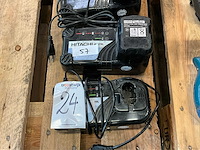 Hitachi accu laadstations (10x)