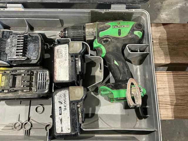 Hitachi accu-/schroefmachineset - afbeelding 2 van  3