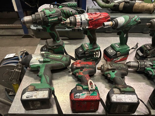 Hitachi accugereedschap (13x) - afbeelding 2 van  6