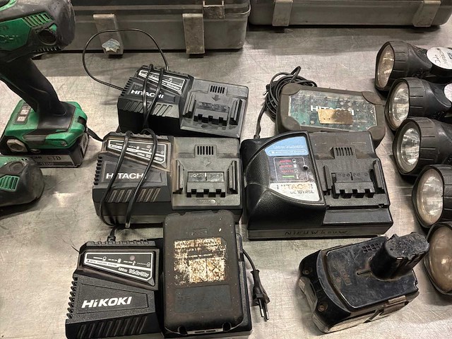 Hitachi accugereedschap (13x) - afbeelding 4 van  6