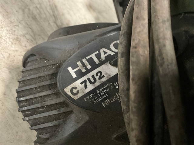 Hitachi afkortcirkelzaagmachine - afbeelding 3 van  3