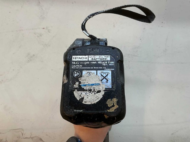 Hitachi bcl 1430 boormachine - afbeelding 3 van  3