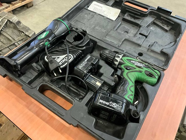 Hitachi boormachine (2x) - afbeelding 2 van  5