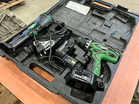Hitachi boormachine (2x) - afbeelding 2 van  5