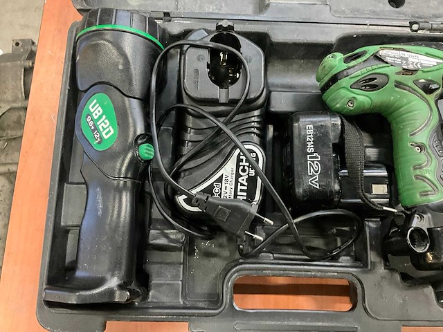 Hitachi boormachine (2x) - afbeelding 4 van  5
