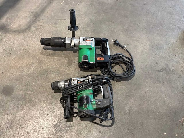 Hitachi boormachine (2x) - afbeelding 1 van  3