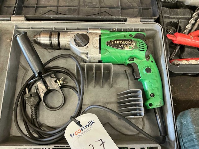 Hitachi boormachine (3x) - afbeelding 3 van  6