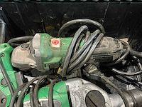 Hitachi boormachine + haakse slijper - afbeelding 2 van  6