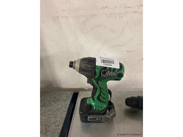 Hitachi boormachine wh120mr 12 v2,0 amp ( niet getest) - afbeelding 1 van  1