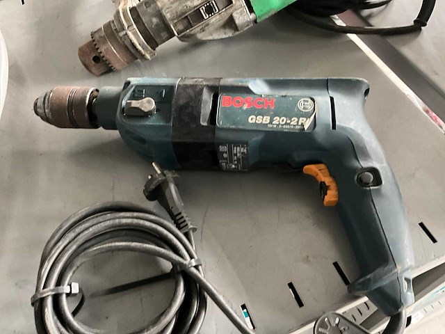 Hitachi & bosch boormachine - afbeelding 2 van  5