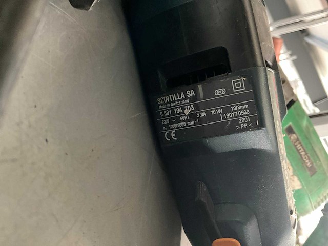 Hitachi & bosch boormachine - afbeelding 3 van  5