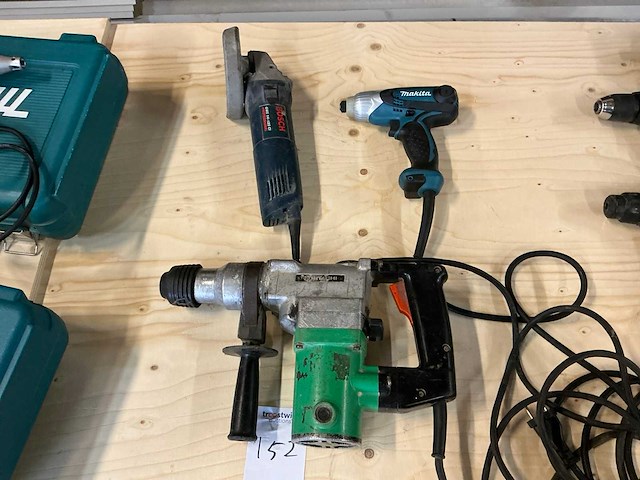 Hitachi / bosch / makita electrisch gereedschap (3x) - afbeelding 1 van  4