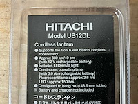 Hitachi bouwlamp (4x) - afbeelding 4 van  4
