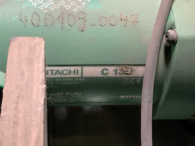 Hitachi c13u cirkelzaagmachine - afbeelding 6 van  6