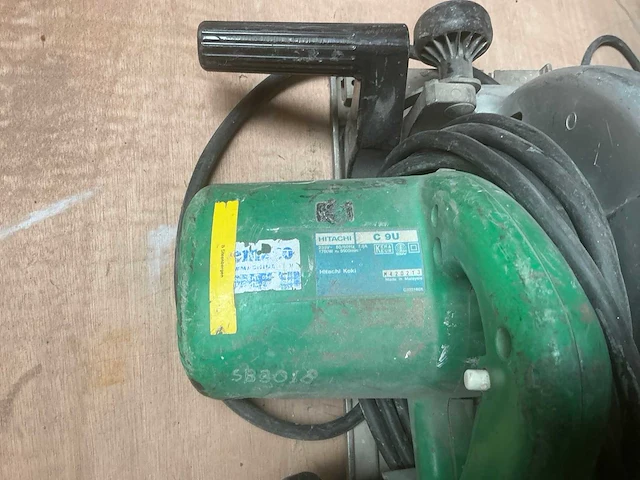 Hitachi c9u cirkelzaagmachine - afbeelding 4 van  4