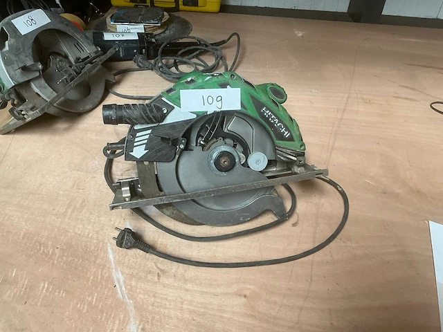 Hitachi c9u2 cirkelzaagmachine - afbeelding 1 van  3