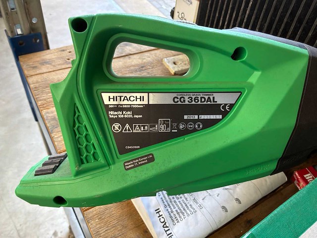 Hitachi cg 36dal accu graskantenmaaier - afbeelding 5 van  6