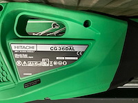 Hitachi cg36dal accu grastrimmer - afbeelding 2 van  10