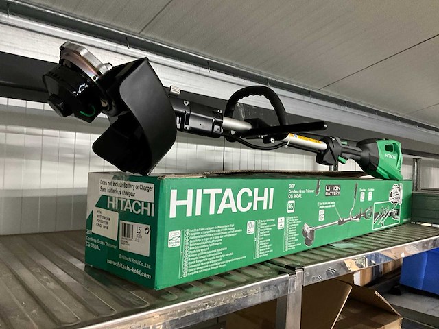 Hitachi cg36dal accu grastrimmer - afbeelding 3 van  10