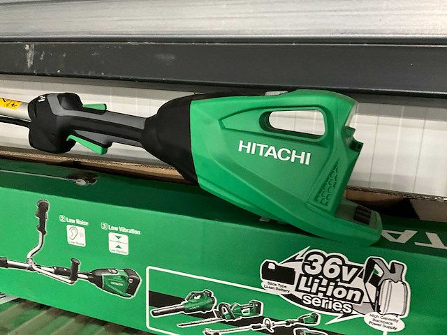 Hitachi cg36dal accu grastrimmer - afbeelding 7 van  12