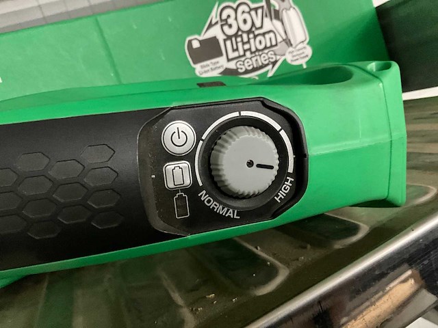 Hitachi cg36dal accu grastrimmer - afbeelding 12 van  12