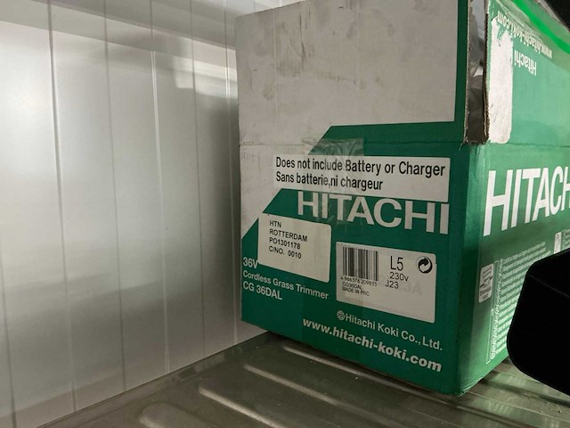 Hitachi cg36dal accutrimmerbody - afbeelding 4 van  4
