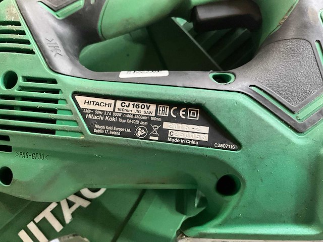 Hitachi cj 160v decoupeerzaag - afbeelding 1 van  1