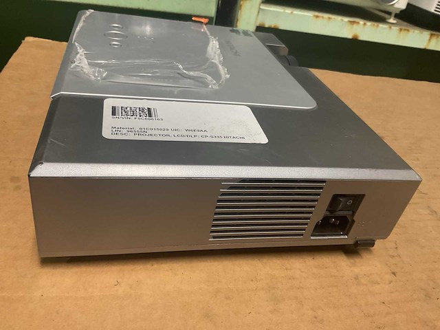 Hitachi cp-s335 projector - afbeelding 4 van  5