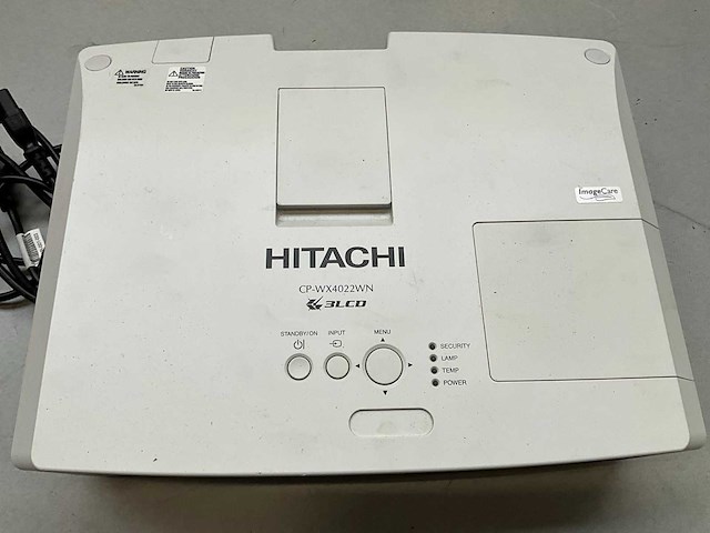 Hitachi cp-wx4022wn 3lcd projector - afbeelding 4 van  5