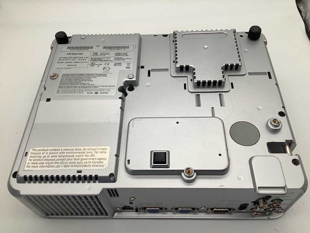 Hitachi cp-x250 multimedia lcd beamer - afbeelding 8 van  8